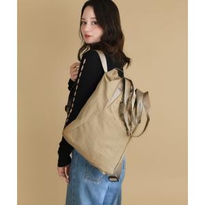 デイバック リュック トートにもなる2wayリュック/ナップサック レディース
