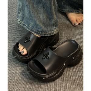 R＆E（アールアンドイー） サンダル 「25AW新作」「R＆E」クロスファー