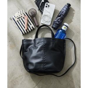 ear PAPILLONNER（イア パピヨネ） トートバッグ 「本革」マチあり