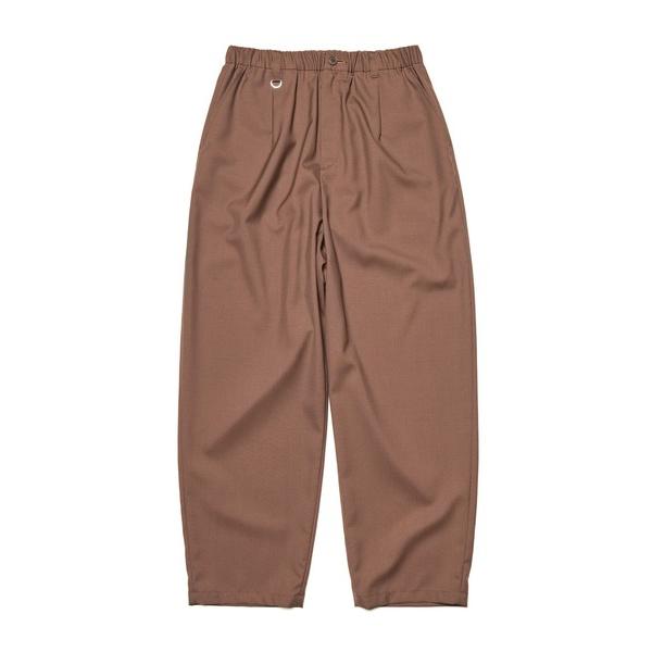 パンツ WASHABLE SUMMER WOOL TAPERED BOLD PANTS メンズ レデ...