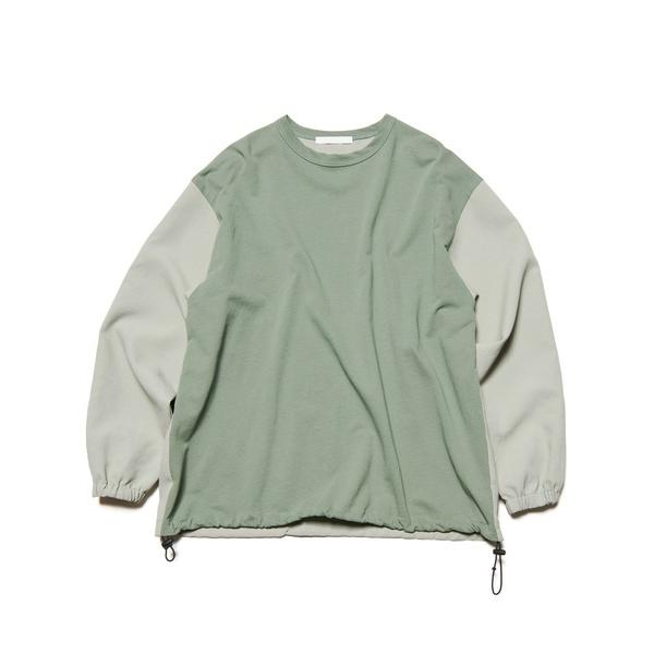tシャツ FABRIC-MIX L/S TOP メンズ レディース
