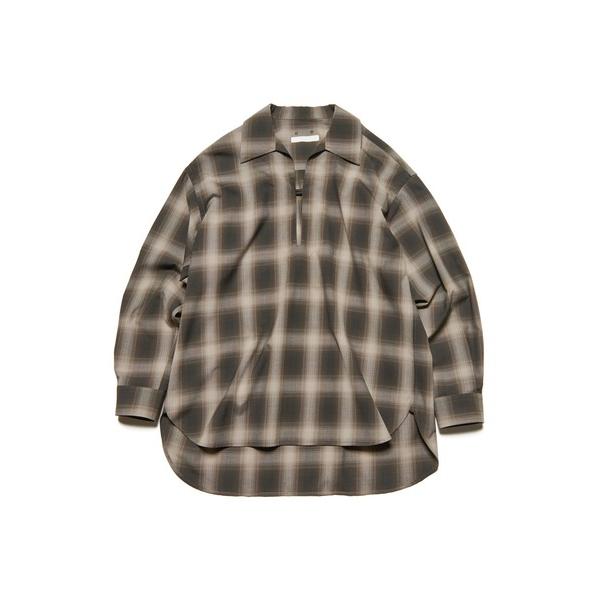 シャツ HIGH-TWIST OMBRE CHECK SKIPPER SHIRT メンズ レディース
