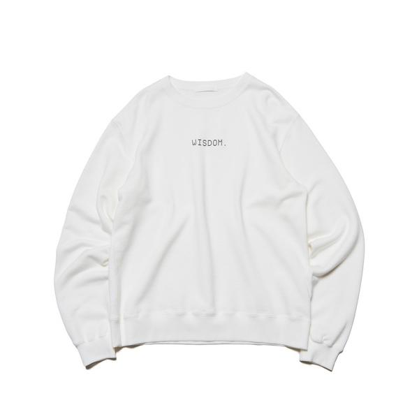 トレーナー スウェット WISDOM. SWEATSHIRT メンズ レディース