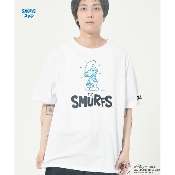 tシャツ 「The Smurfs/スマーフ」リアクションTEE(M1) メンズ レディース