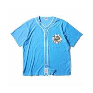 STUSSY ストライプ メッシュベースボールシャツ　ゲームシャツ STUSSY（ステューシー） STUSSY Mesh Baseball シャツ 半袖(stussy
