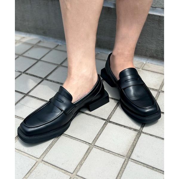 ローファー IO Select / スクウェアヒールローファー メンズ