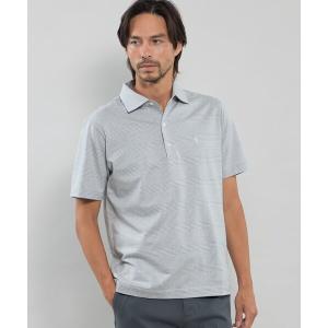 ポロシャツ ジャカードグレンチェック ブライトンポロシャツ メンズ