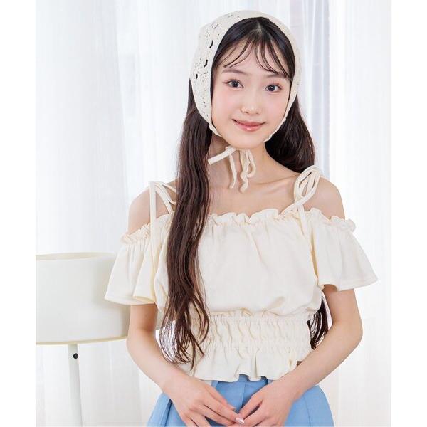 tシャツ カップ付きデザイントップス キッズ 子供服 女の子