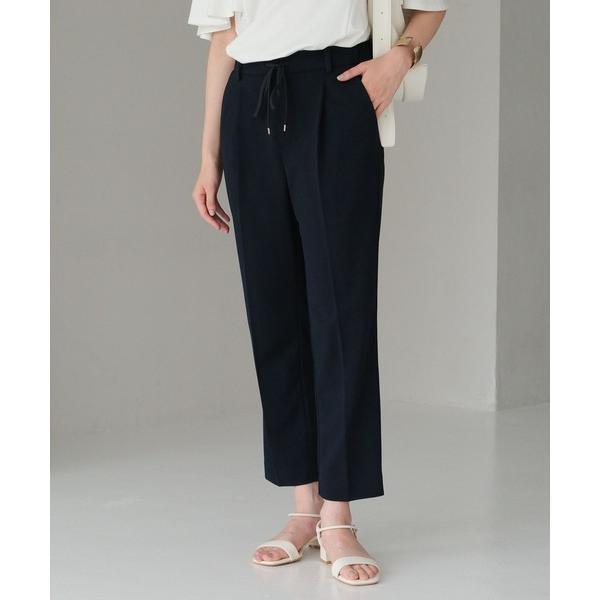 パンツ サマ見えライトテーパードパンツ「低身長サイズあり」 / 498895 レディース