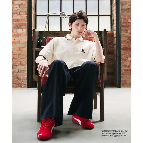 ポロシャツ GREENWICH POLOCLUB MOSS STITCH POLO SHIRT / ...