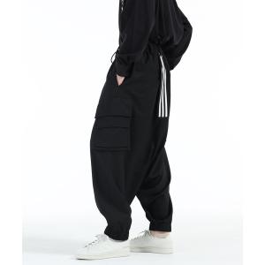 Y-3 「Y-3」 カーゴパンツ SMALL ブラック メンズ : ZOZOTOWN