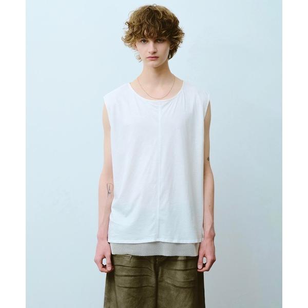 タンクトップ reversible layered sleeveless cutsew / リバーシ...