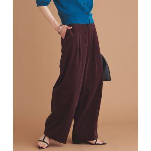 パンツ コーデュロイタックパンツ レディース