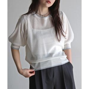 tシャツ Common Noun/kana akiyama シアートップス半袖 レディース
