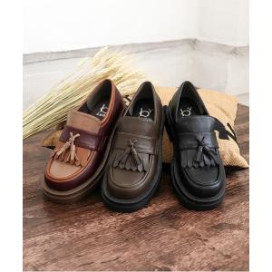 ローファー キルトタッセルローファー　8510135 レディース