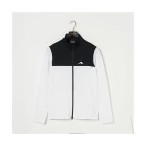 「J.LINDEBERG/GOLF」カラーブロックミッドレイヤー メンズ