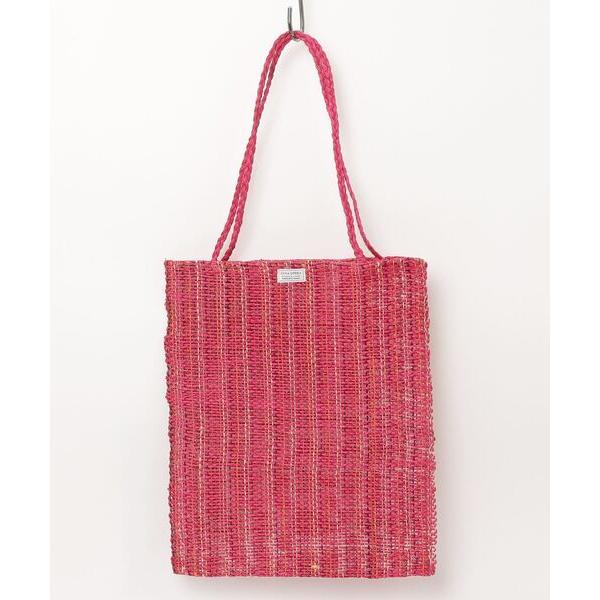 トートバッグ 「Luna Opera/ルナオペラ」FIQUE STRIPE SQ TOTE レディー...