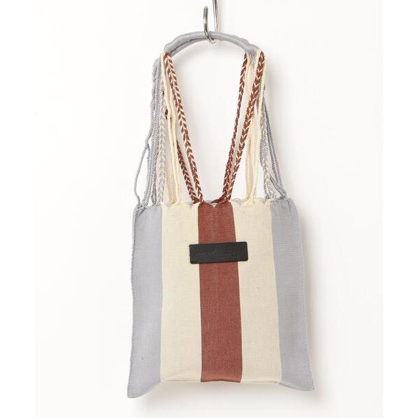 トートバッグ 「Moon Bird/ムーンバード」 手織りのハンモックバッグ  / Sサイズ レディ...