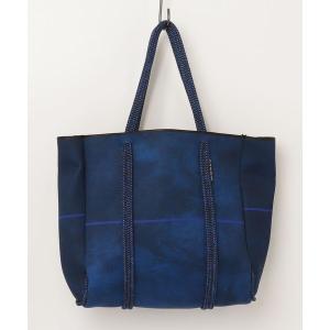 「STATE OF ESCAPE」 トートバッグ「nigel scottコラボ」 - ネイビー レディース