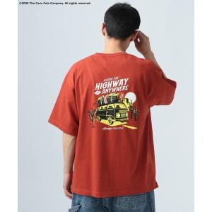 tシャツ 「Coca-Cola／BAYFLOW」USAコットンプリント半袖Tシャツ メンズ レディース