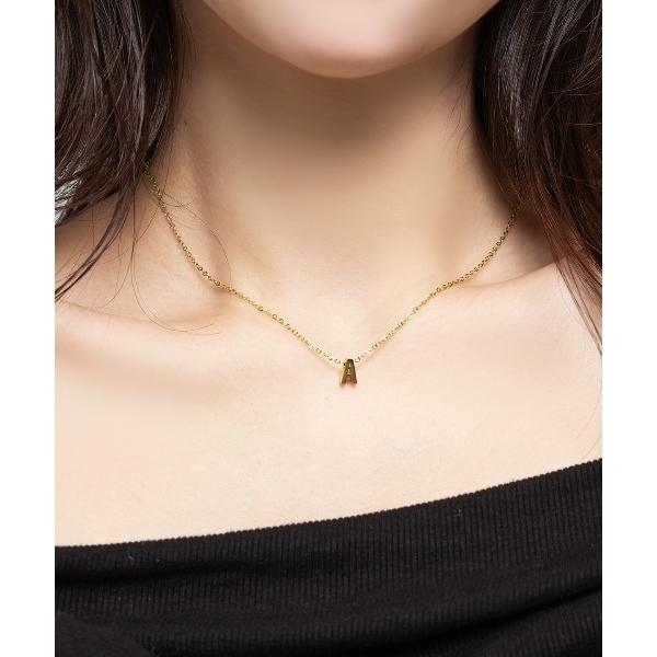 ネックレス イニシャル ネックレス レディース