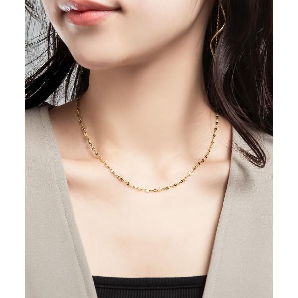 ネックレス ペタル チェーン ネックレス レディース