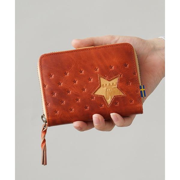 財布 「moz(モズ)」star2 R二つ折り財布 86154 レディース メンズ