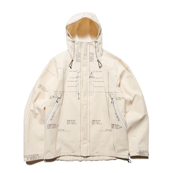 マウンテンパーカー ウインドブレーカー MAP-OUT 3LAYER MOUNTAIN PARKA ...