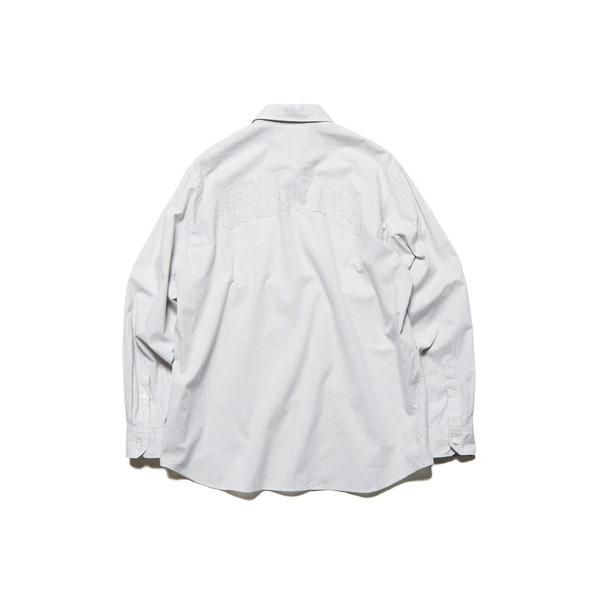 シャツ CUT-OUT LOGO STRIPE SHIRT メンズ レディース