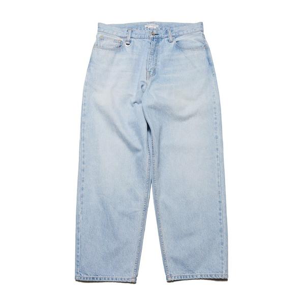 ジーンズ WASHED DENIM BOLD-FIT JEANS メンズ レディース