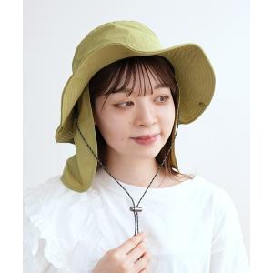帽子 ハット 「かぶれる日傘」ナイロンシェード付きサファリハット レディース メンズ