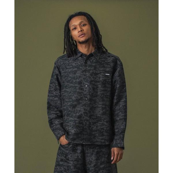 シャツ DIGITAL CAMO JACQUARD L/S SHIRTS メンズ レディース