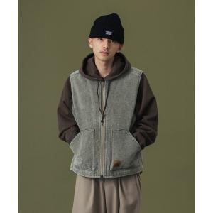 ベスト ジレ PATCHED CANVAS VEST メンズ レディース