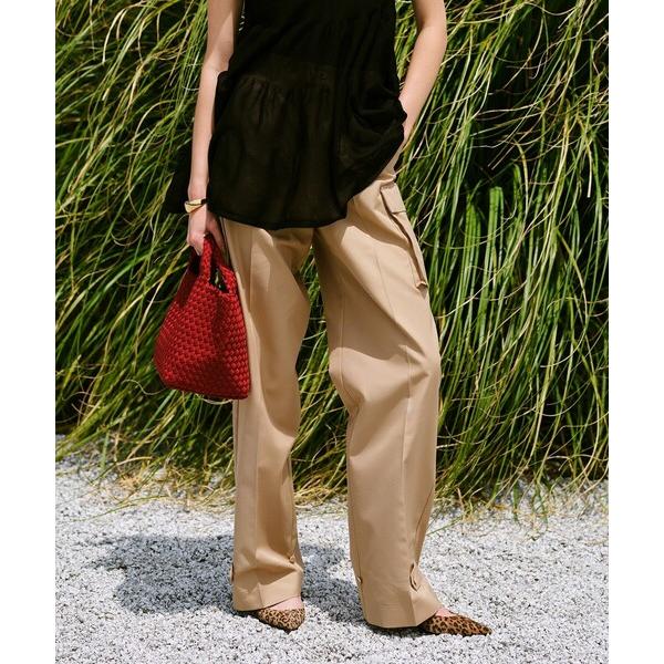 カーゴパンツ オーガニックギャバカーゴパンツ レディース