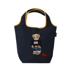 トートバッグ ポロベア刺繍バッグ レディース