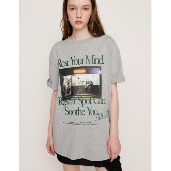 tシャツ PHOTO LOGO 2SIZE T/SH フォト ロゴ ツーサイズ ティーシャツ 半袖 ...