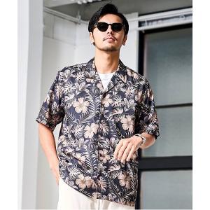 EDWIN（エドウィン） シャツ 半袖 バンダナ オープンカラーシャツ 半袖