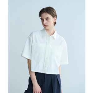 CREDONA ブラウス シャツ TIE VN BLOUSE/タイブイネックブラウス 
