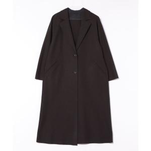 「INED CLARO」 チェスターコート フリー チャコールグレー レディース
