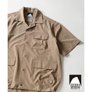 シャツ SIERRA DESIGNS / シエラデザインズ 別注 ホールメッシュ半袖 シャツ メンズ