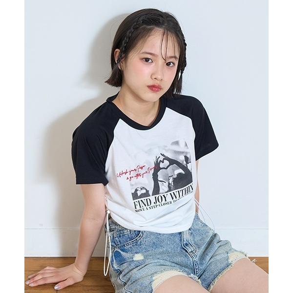 tシャツ 「LTXC」「吸水速乾/さらさら」アソートラグランTシャツ キッズ 子供服 女の子