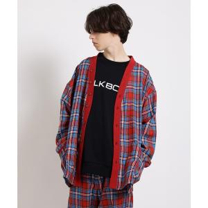 カーディガン TEAM CHECK カーディガン メンズ レディース