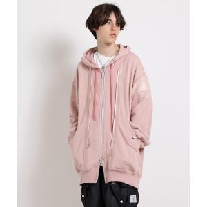 パーカー DOUBLE ZIP パーカー メンズ レディース