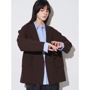 ADAM ET ROPE'（アダムエロペ） Super120'sリバージャケットコート