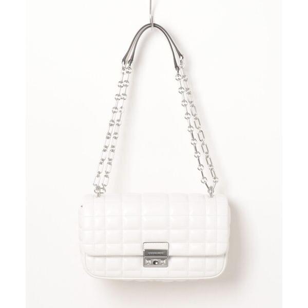 ショルダーバッグ バッグ TRIBECA キルテッドレザー ショルダー ラージ レディース