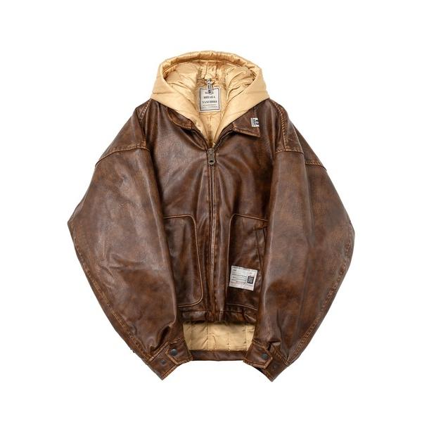 MAISON MIHARA YASUHIRO Maison Mihara Yasuhiro Extended Placket Hood Coated ジャケット