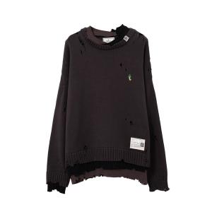 セーター ニット Triple Layered Knit Sweater メンズ