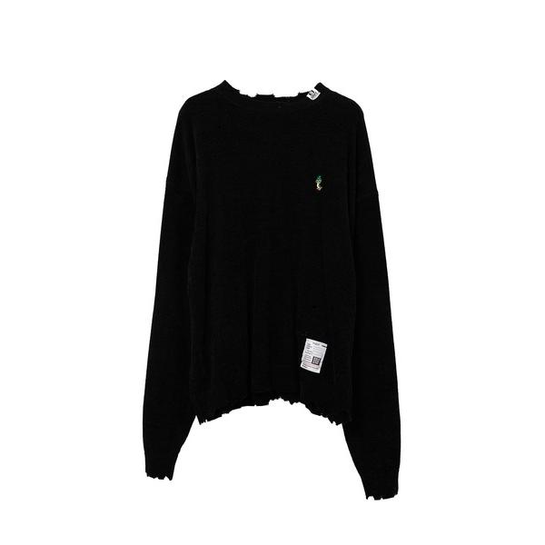 セーター ニット Distressed Knit Sweater メンズ