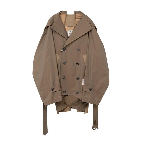 コート アウター Reversed Front Trench Coat レディース