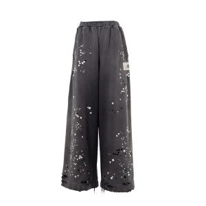 スラックス パンツ Sun Faded Like Embellished Pants レディース